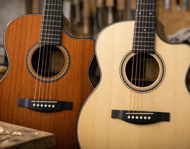 Cedar Top Versus Spruce Top