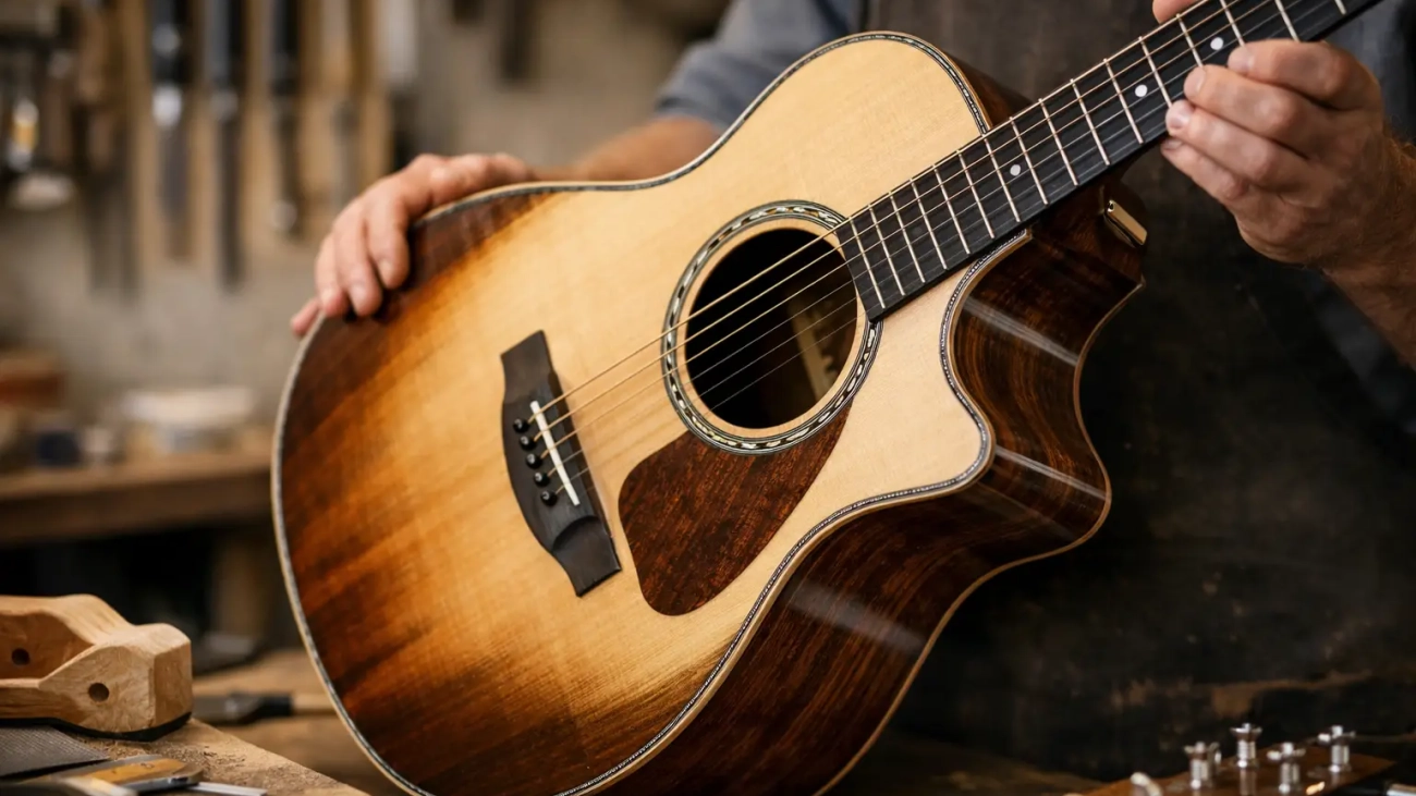Custom Guitar for Professional Musician Needs