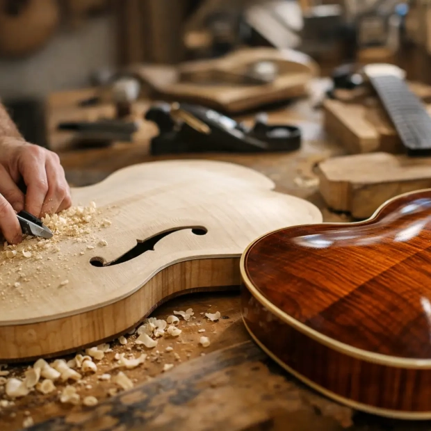 What an Archtop Guitar Builder Really Shapes