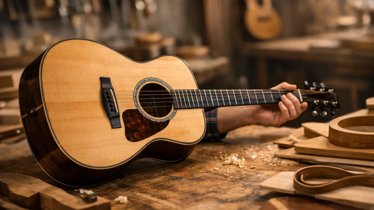 Choosing a Left Handed Custom Acoustic Guitar