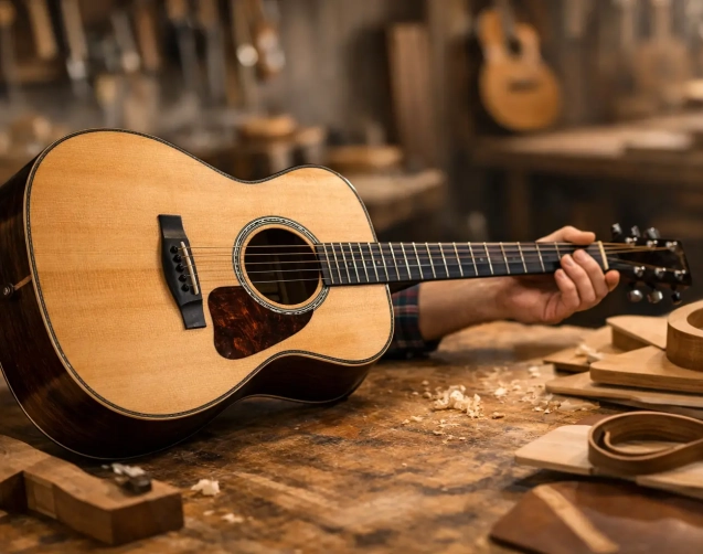 Choosing a Left Handed Custom Acoustic Guitar