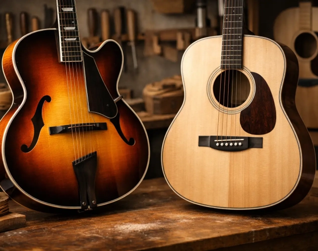Archtop Guitar vs Flat Top: Which Is Yours?