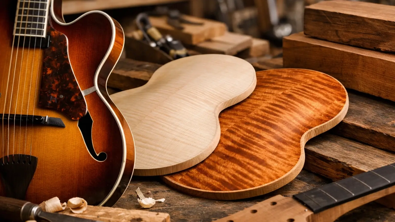 Best Woods for Archtop Guitars, Explained