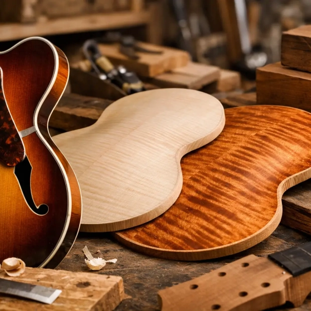 Best Woods for Archtop Guitars, Explained