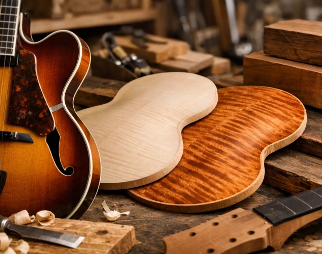 Best Woods for Archtop Guitars, Explained