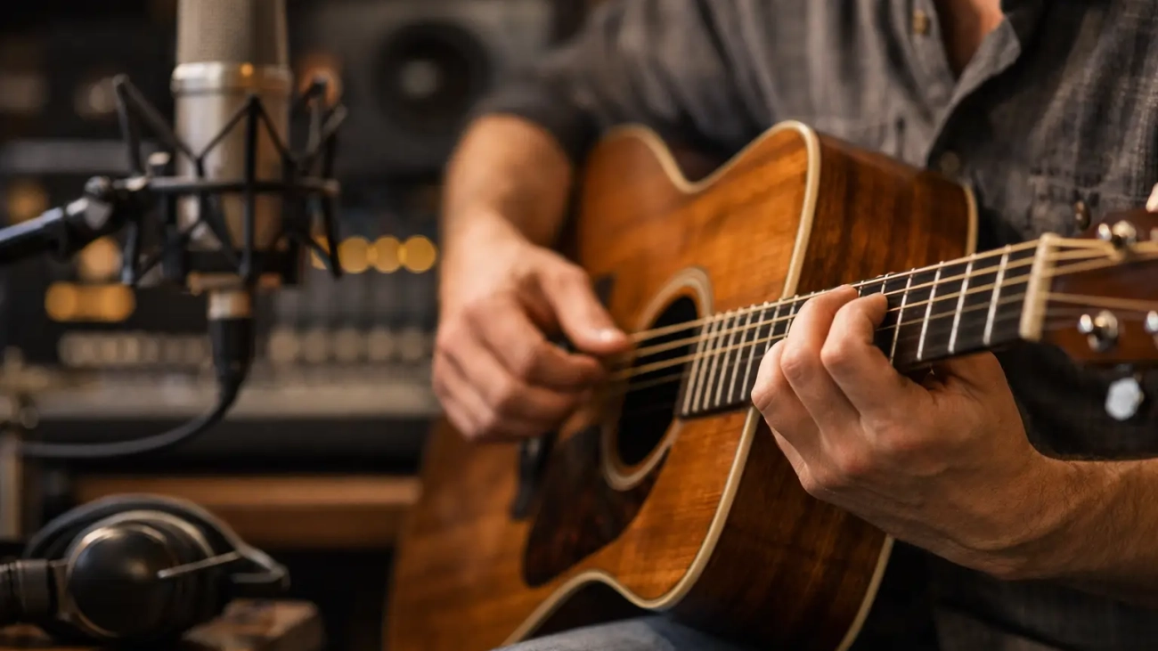 Guitar Voicing for Professional Recording