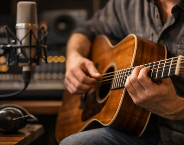 Guitar Voicing for Professional Recording