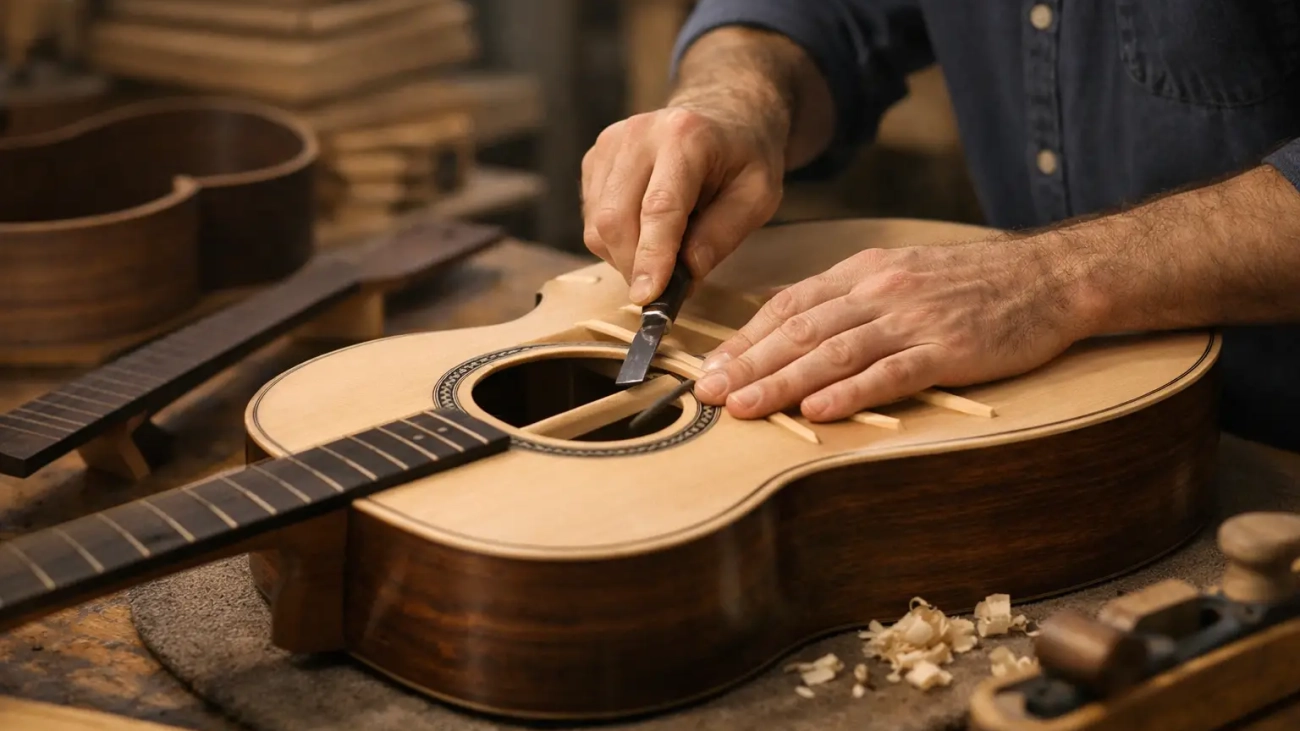 How a Handmade Guitar Is Built, One Voice at a Time