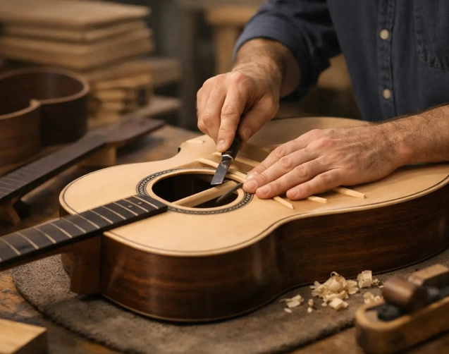 How a Handmade Guitar Is Built, One Voice at a Time