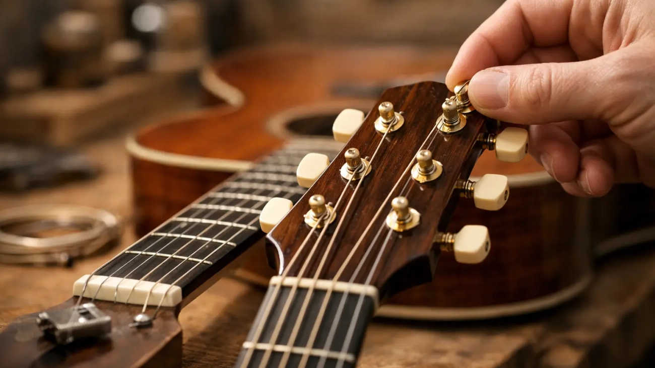 Setting String Tension Preferences for Your Guitar