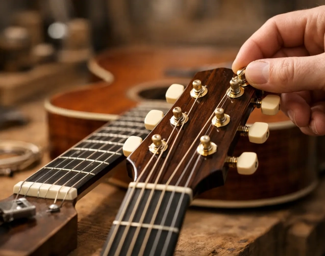 Setting String Tension Preferences for Your Guitar