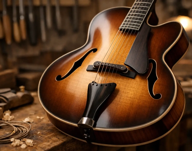 What a Handmade Archtop Guitar Review Reveals