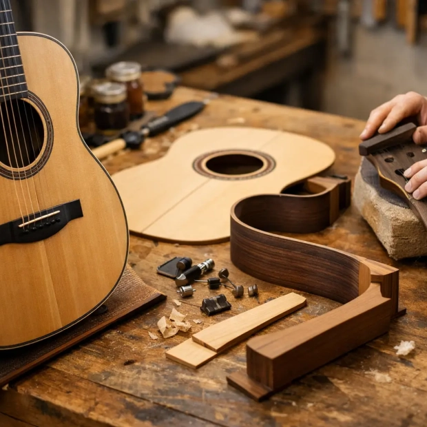 What Is Included in a Guitar Commission?
