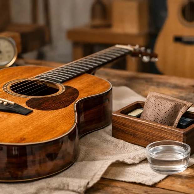 Acoustic Guitar Humidity Control for Fine Instruments