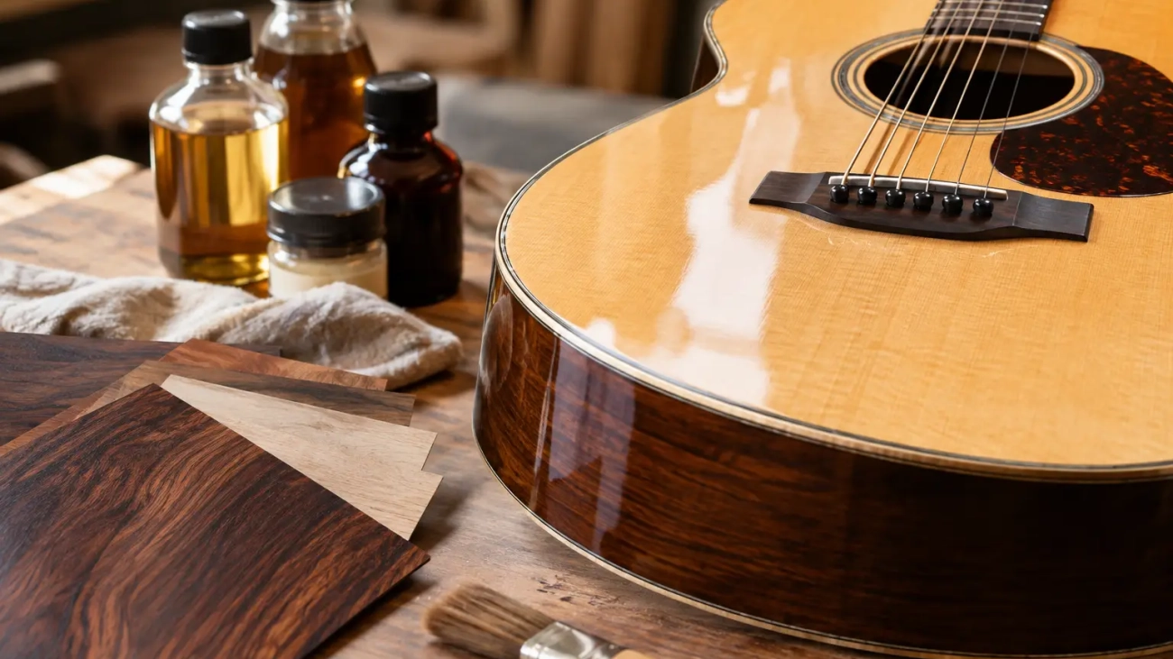 Best Finishes for Acoustic Guitars Explained