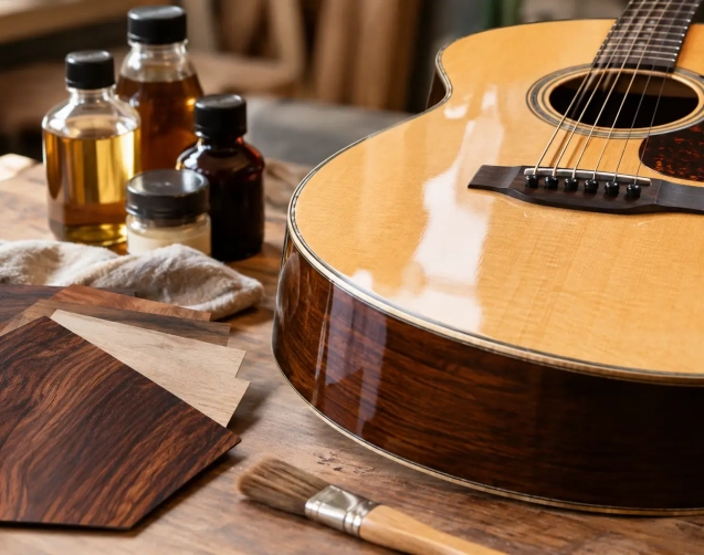 Best Finishes for Acoustic Guitars Explained
