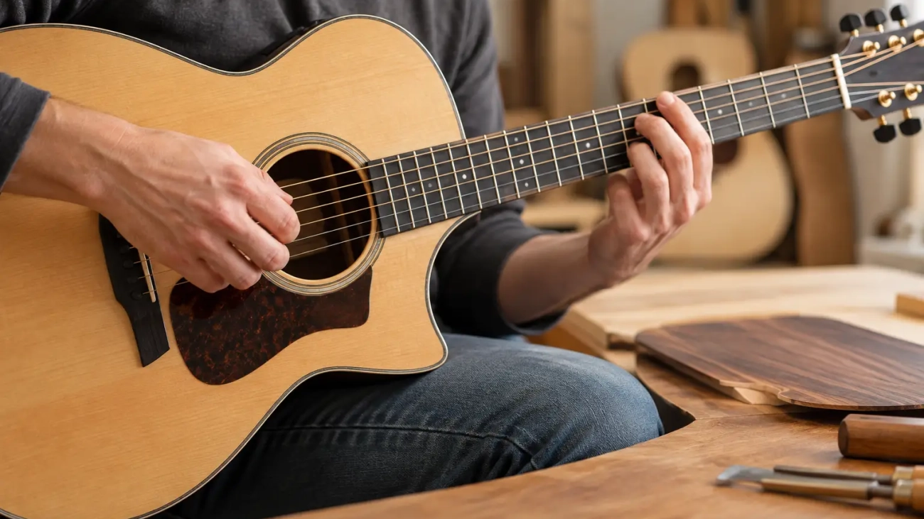 Ergonomic Guitar Design for Fingerstyle Players