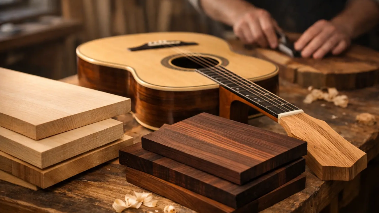 Why Tonewood Sourcing Shapes a Fine Guitar