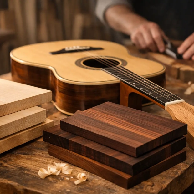 Why Tonewood Sourcing Shapes a Fine Guitar