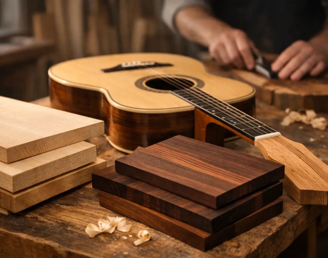 Why Tonewood Sourcing Shapes a Fine Guitar