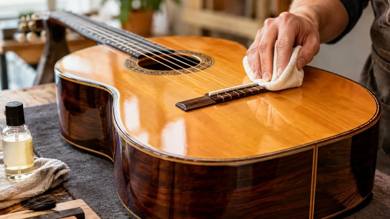 Caring for French Polish Guitars With Confidence