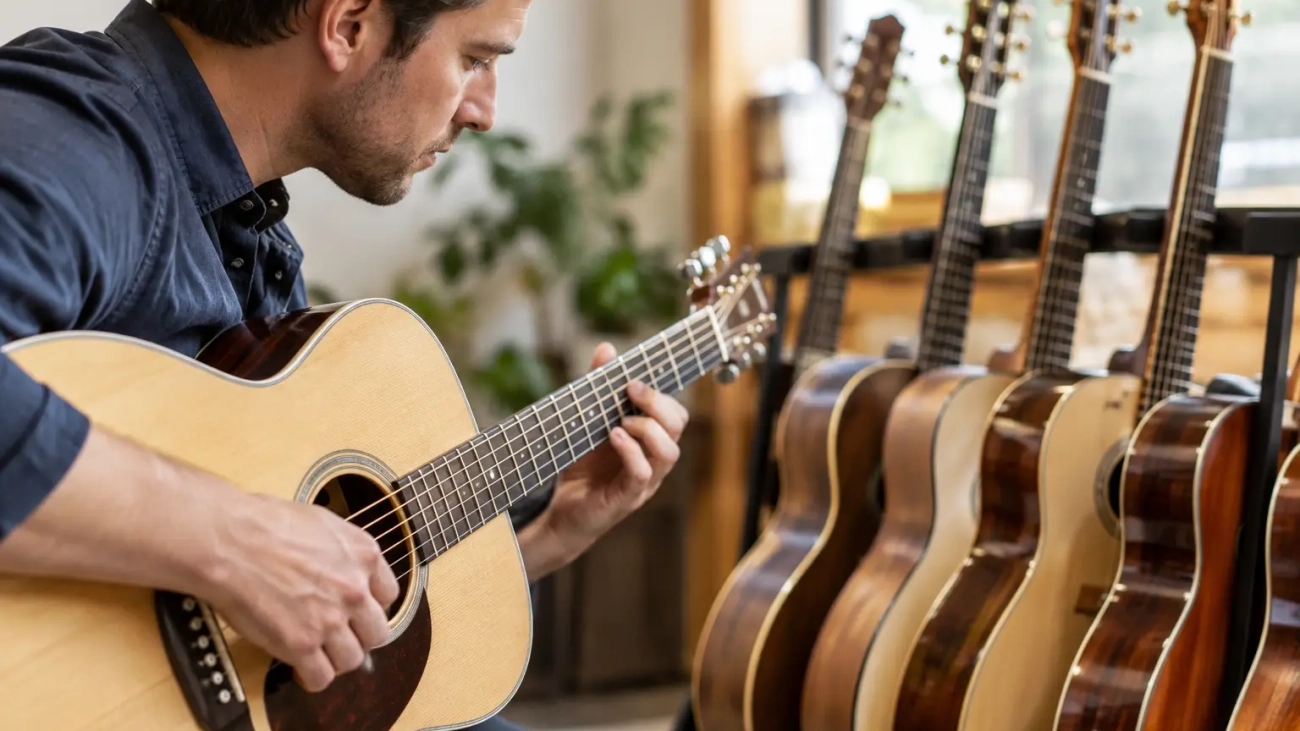 How to Audition Concert Guitars With Purpose