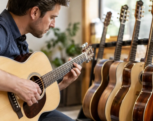 How to Audition Concert Guitars With Purpose
