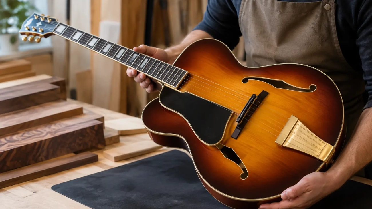 How to Order a Left Handed Archtop Guitar