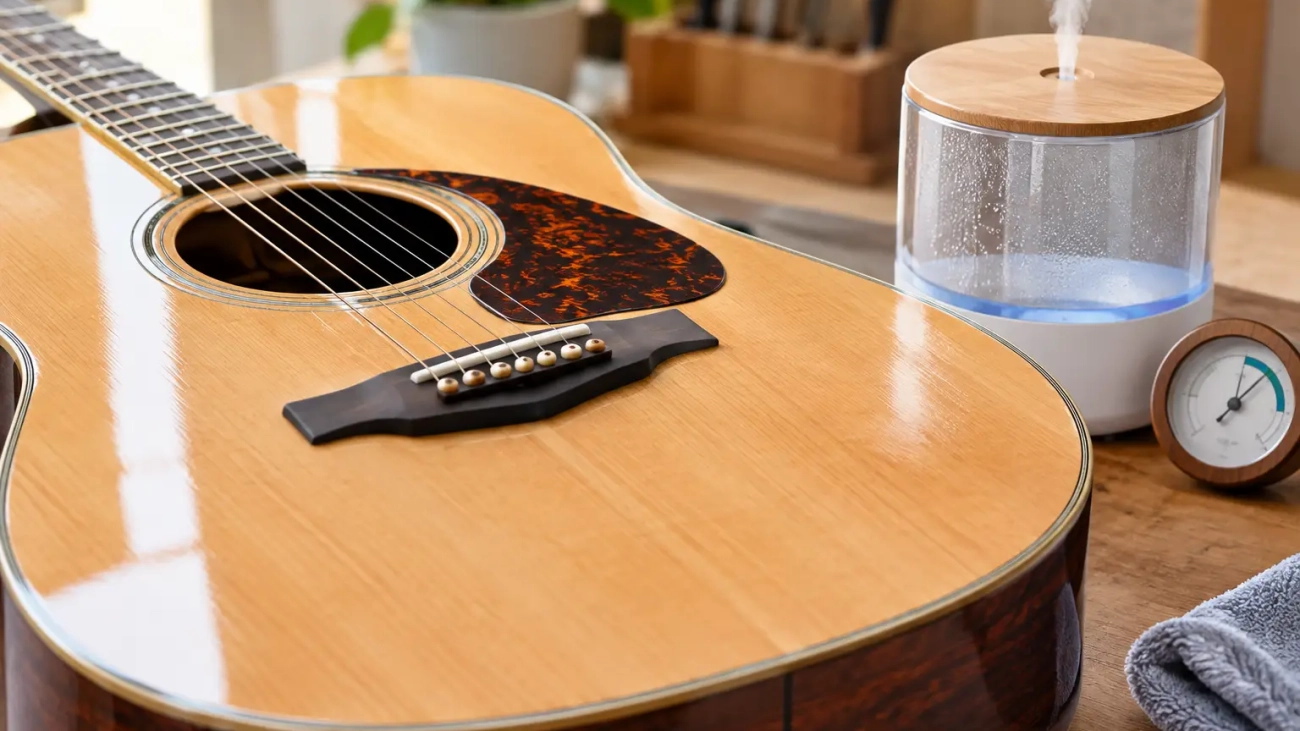 Preventing Guitar Top Cracks With Humidity